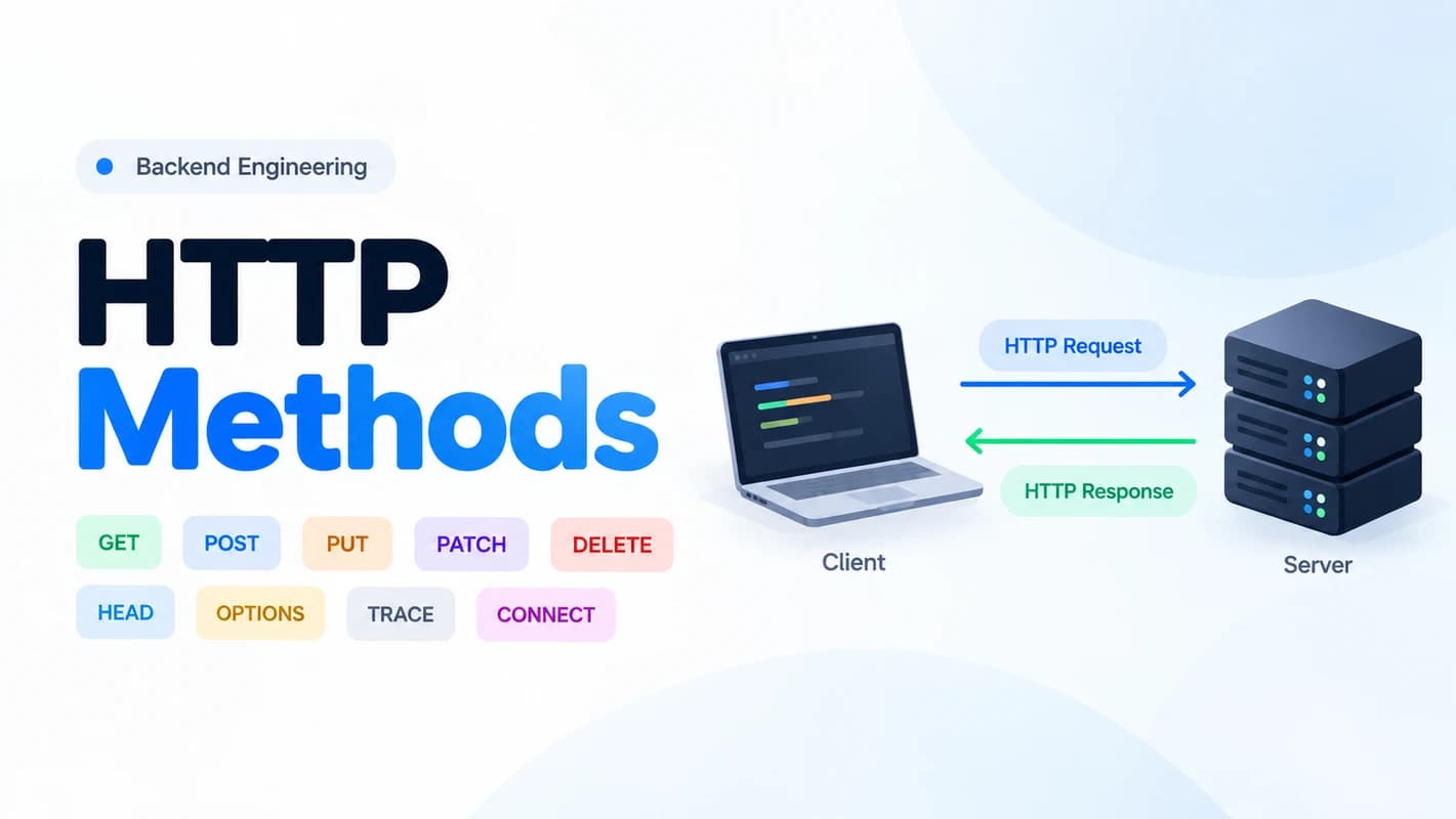 HTTP Methods Explained: GET, POST, PUT, PATCH, DELETE (With Examples)